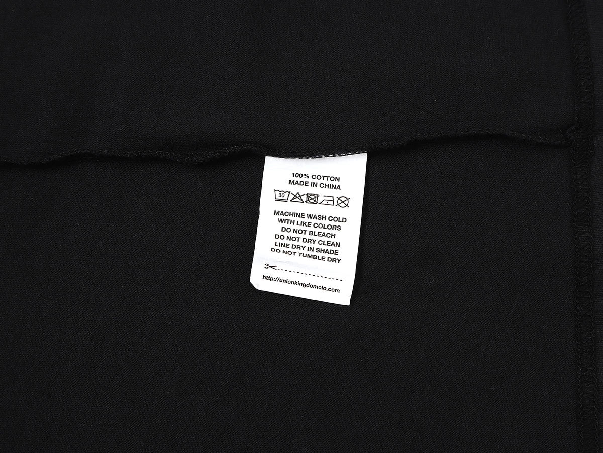 150 GSM RELAXED BOXY FIT 'BLACK' T-SHIRT - Image 6
