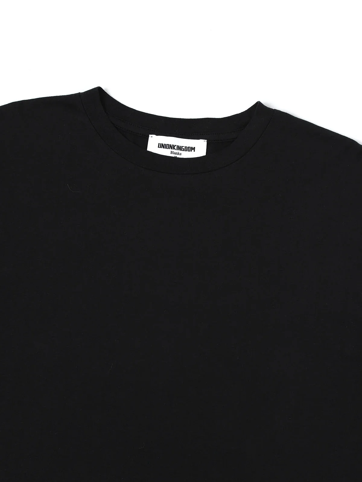 150 GSM RELAXED BOXY FIT 'BLACK' T-SHIRT - Image 7