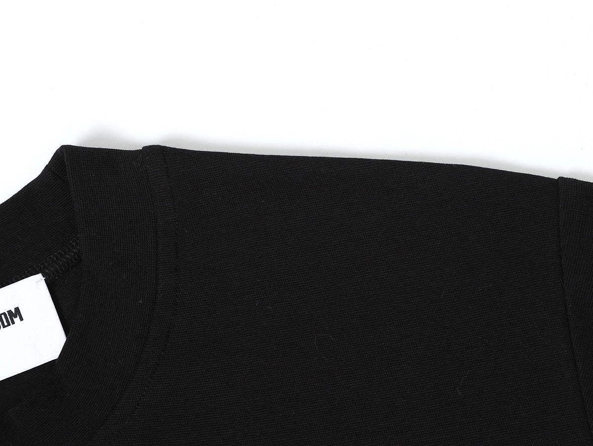250 GSM  SLIM FIT 'BLACK' T-SHIRT - Image 4