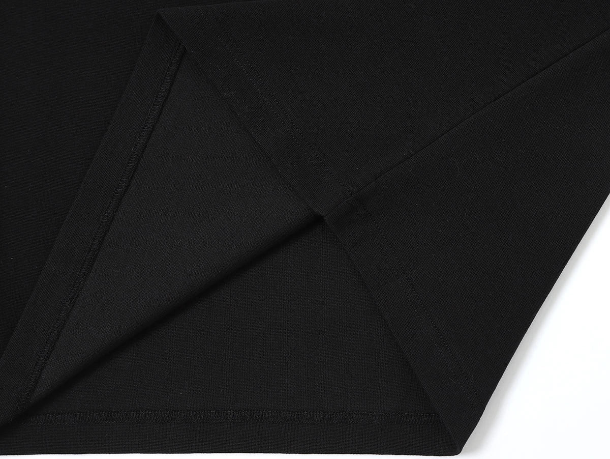 250 GSM  SLIM FIT 'BLACK' T-SHIRT - Image 5