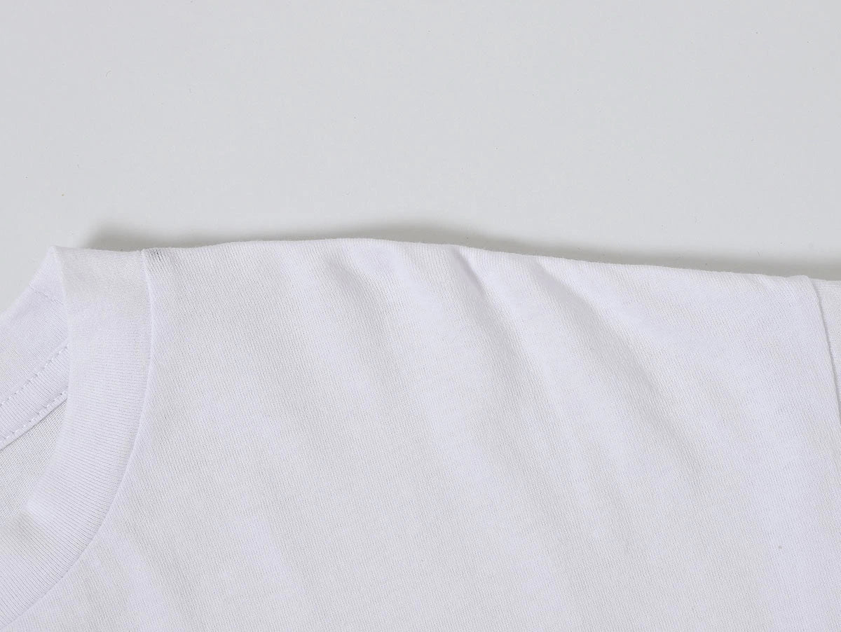 150 GSM RELAXED BOXY FIT 'WHITE' T-SHIRT - Image 4