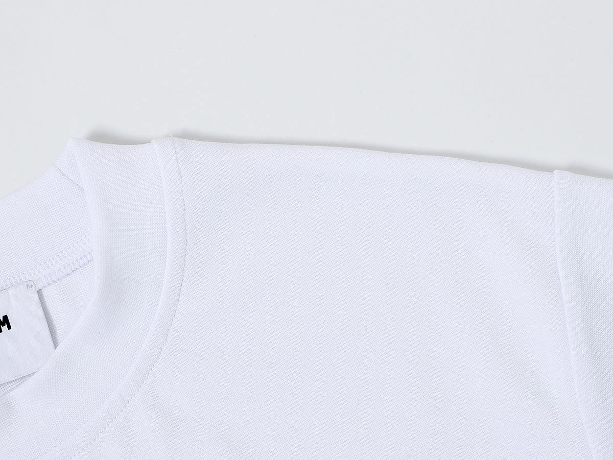 250 GSM  SLIM FIT 'WHITE' T-SHIRT - Image 6