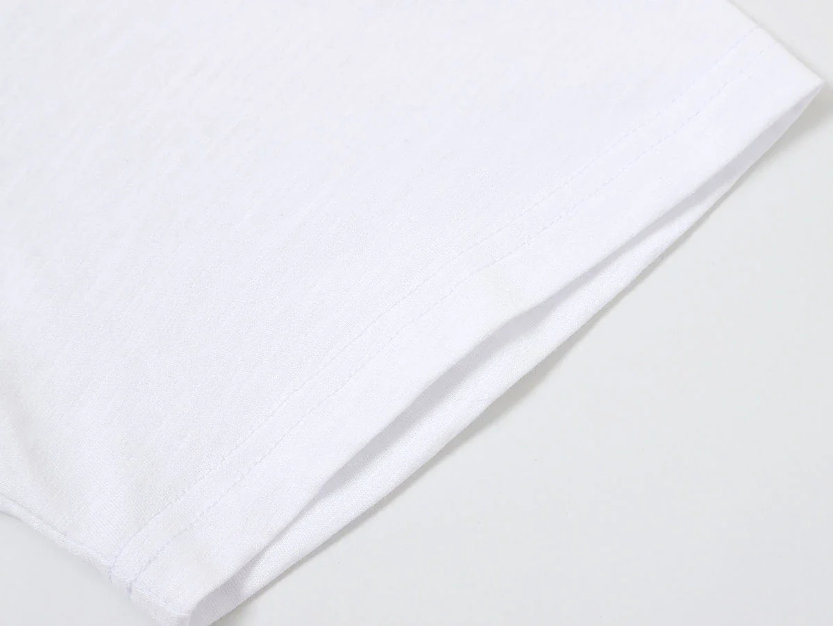 200 GSM REGULAR FIT 'WHITE' T-SHIRT - Image 4