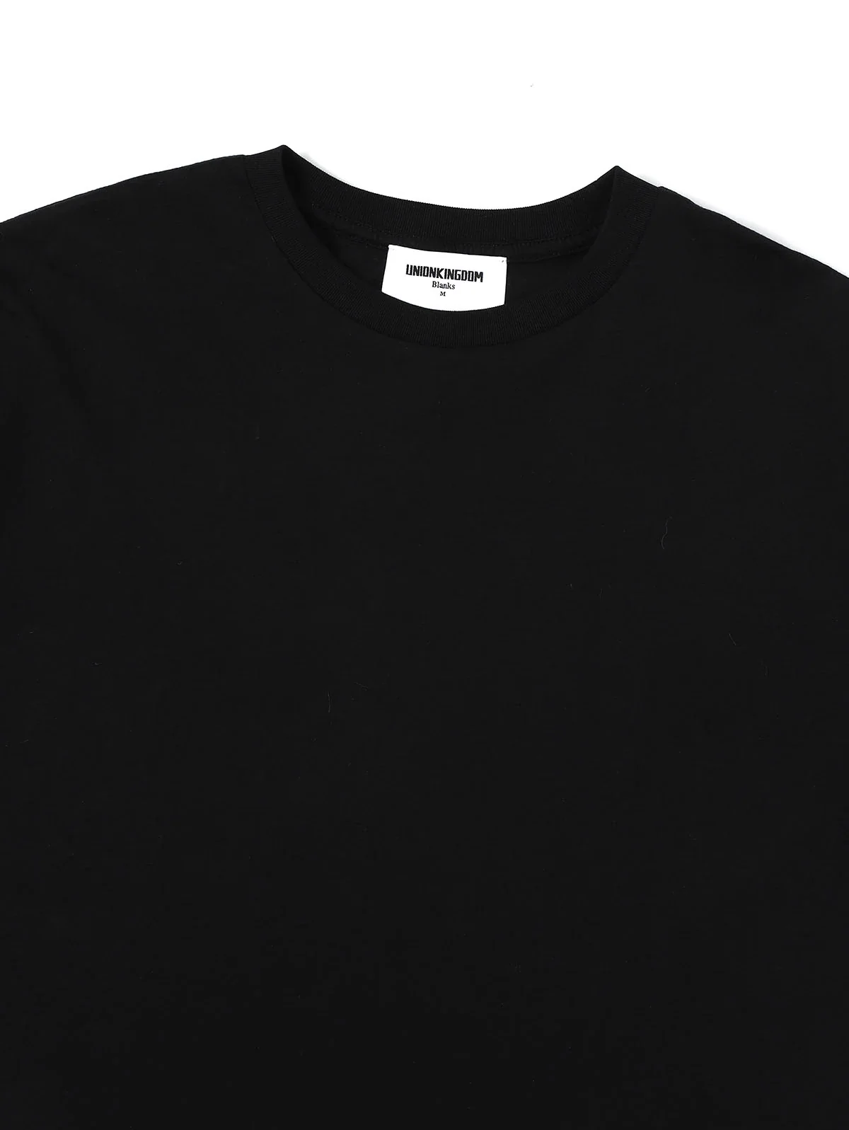 200 GSM RELAXED BOXY FIT 'BLACK' T-SHIRT - Image 3