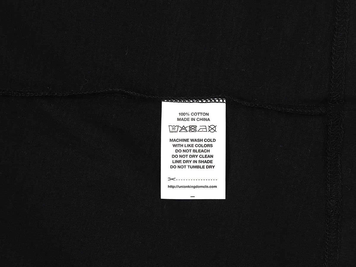 200 GSM RELAXED BOXY FIT 'BLACK' T-SHIRT - Image 7