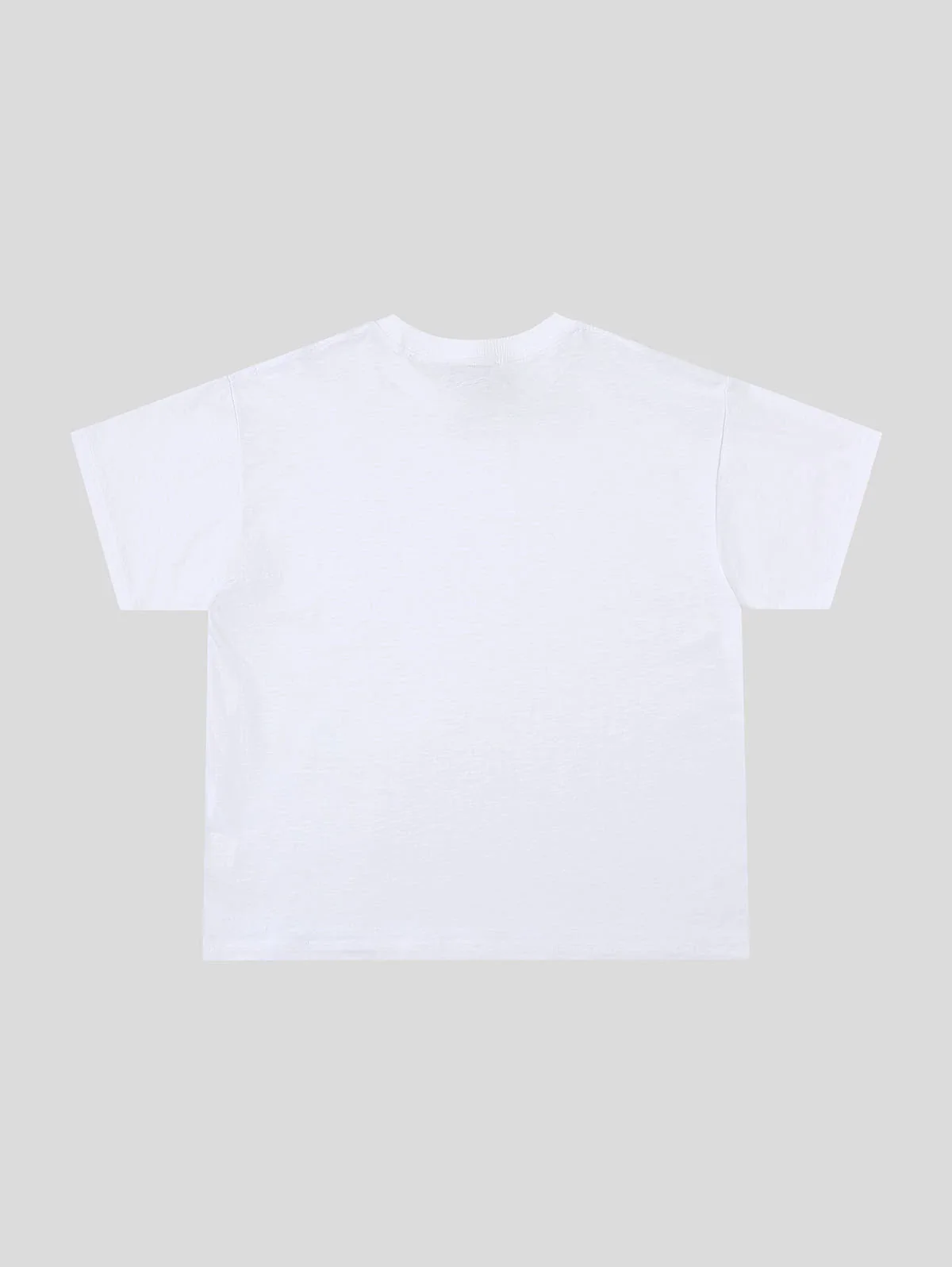 200 GSM RELAXED BOXY FIT 'WHITE' T-SHIRT - Image 2