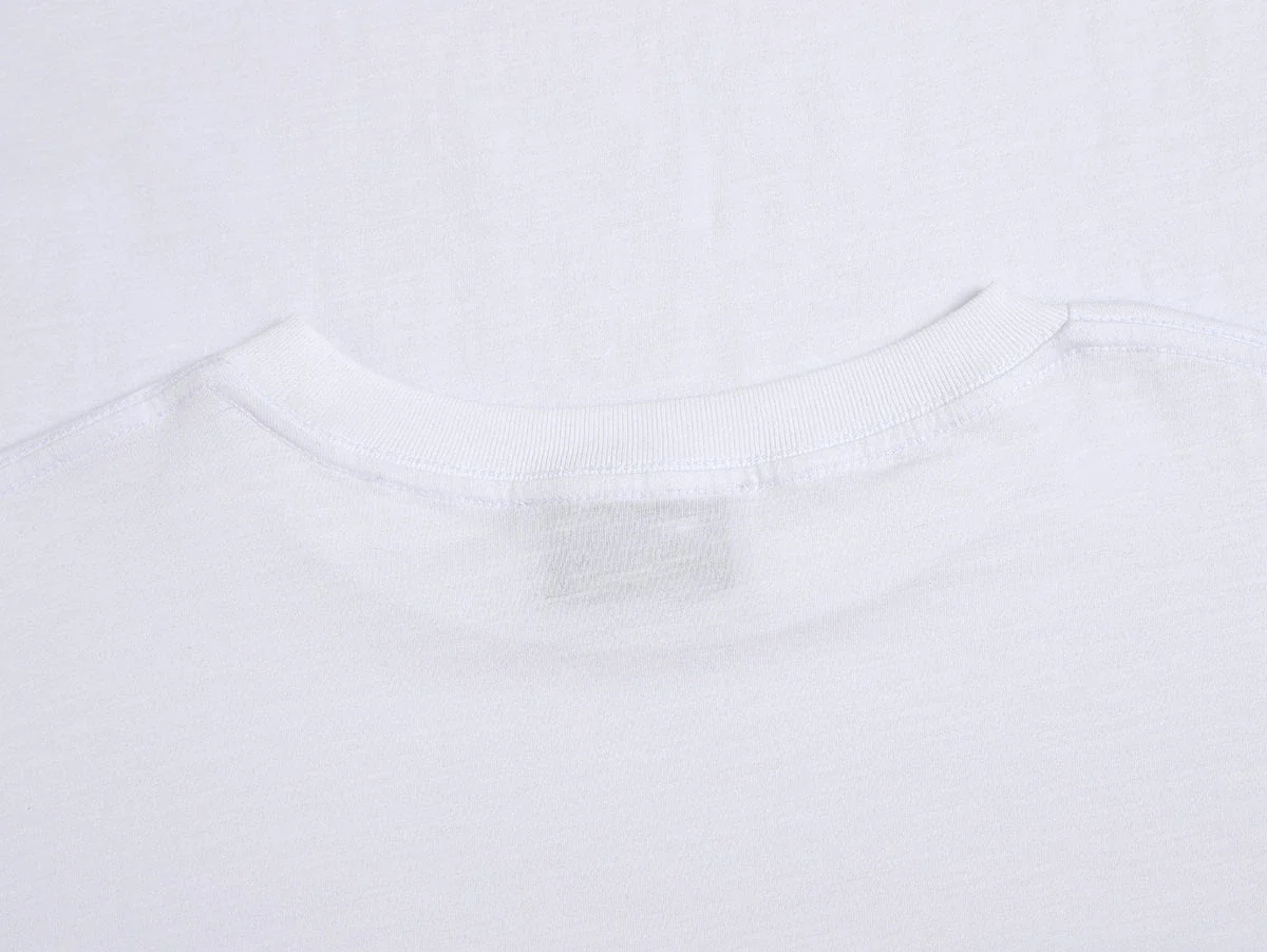 200 GSM RELAXED BOXY FIT 'WHITE' T-SHIRT - Image 5