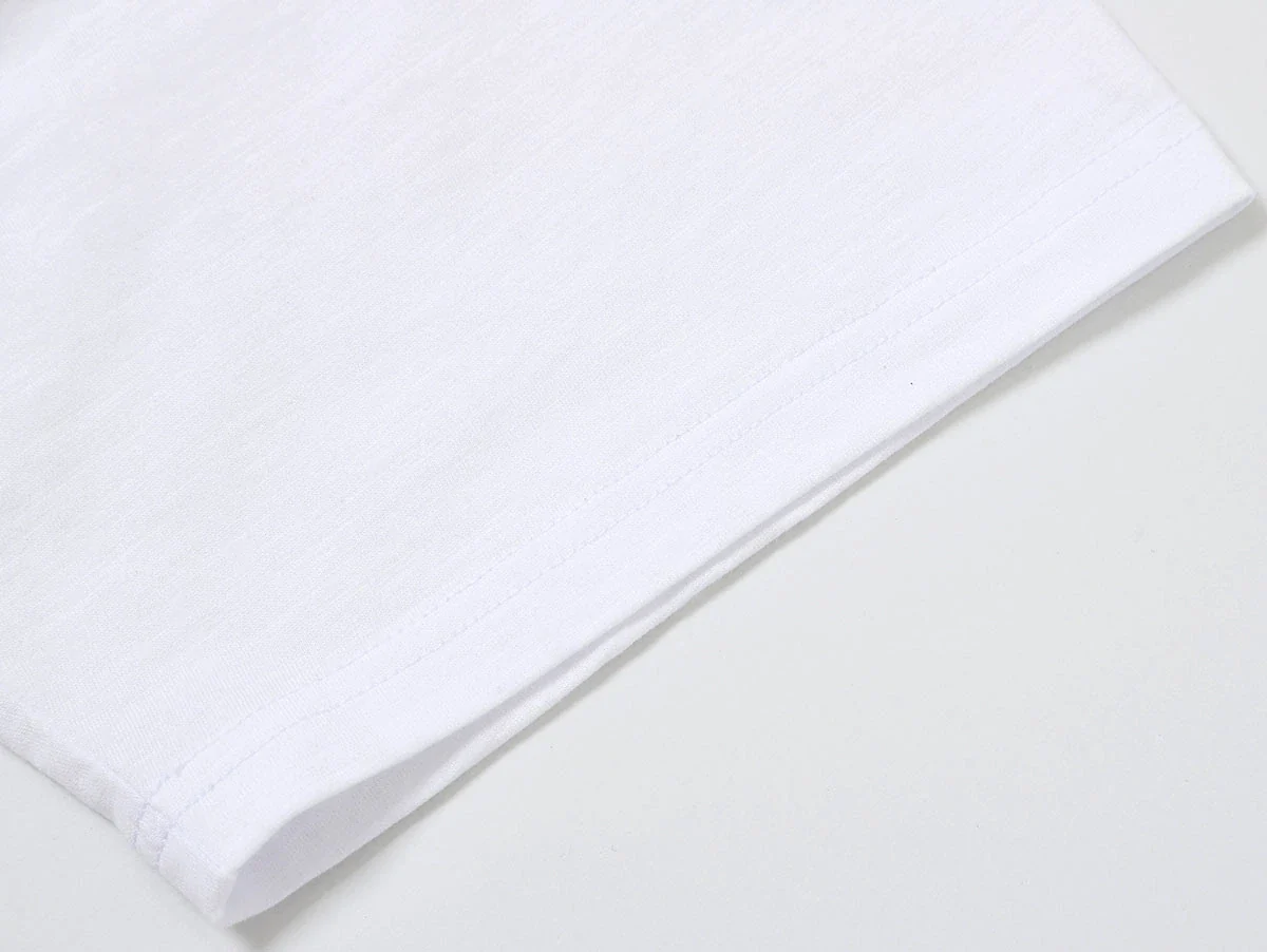 200 GSM RELAXED BOXY FIT 'WHITE' T-SHIRT - Image 6