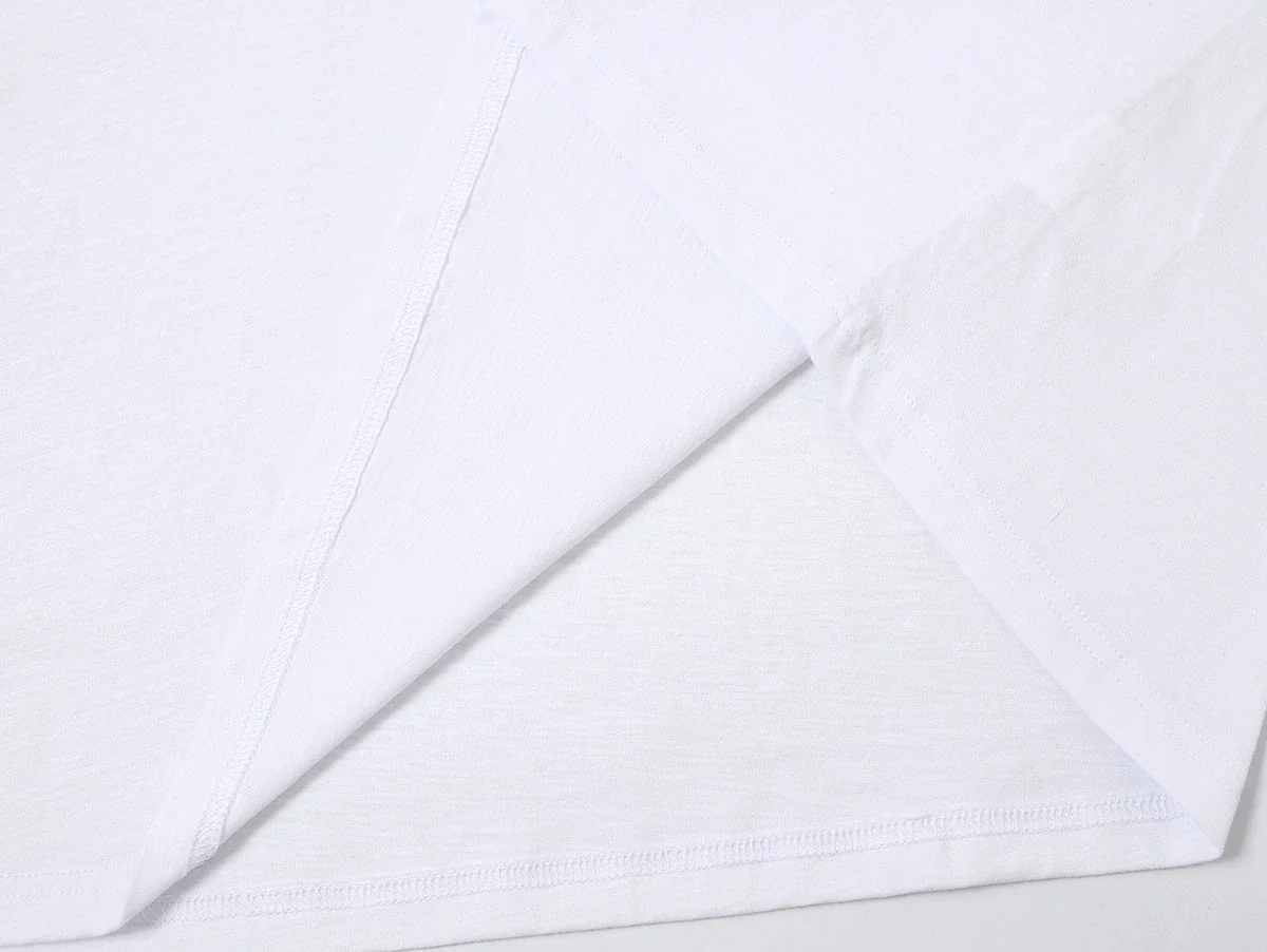 200 GSM RELAXED BOXY FIT 'WHITE' T-SHIRT - Image 7