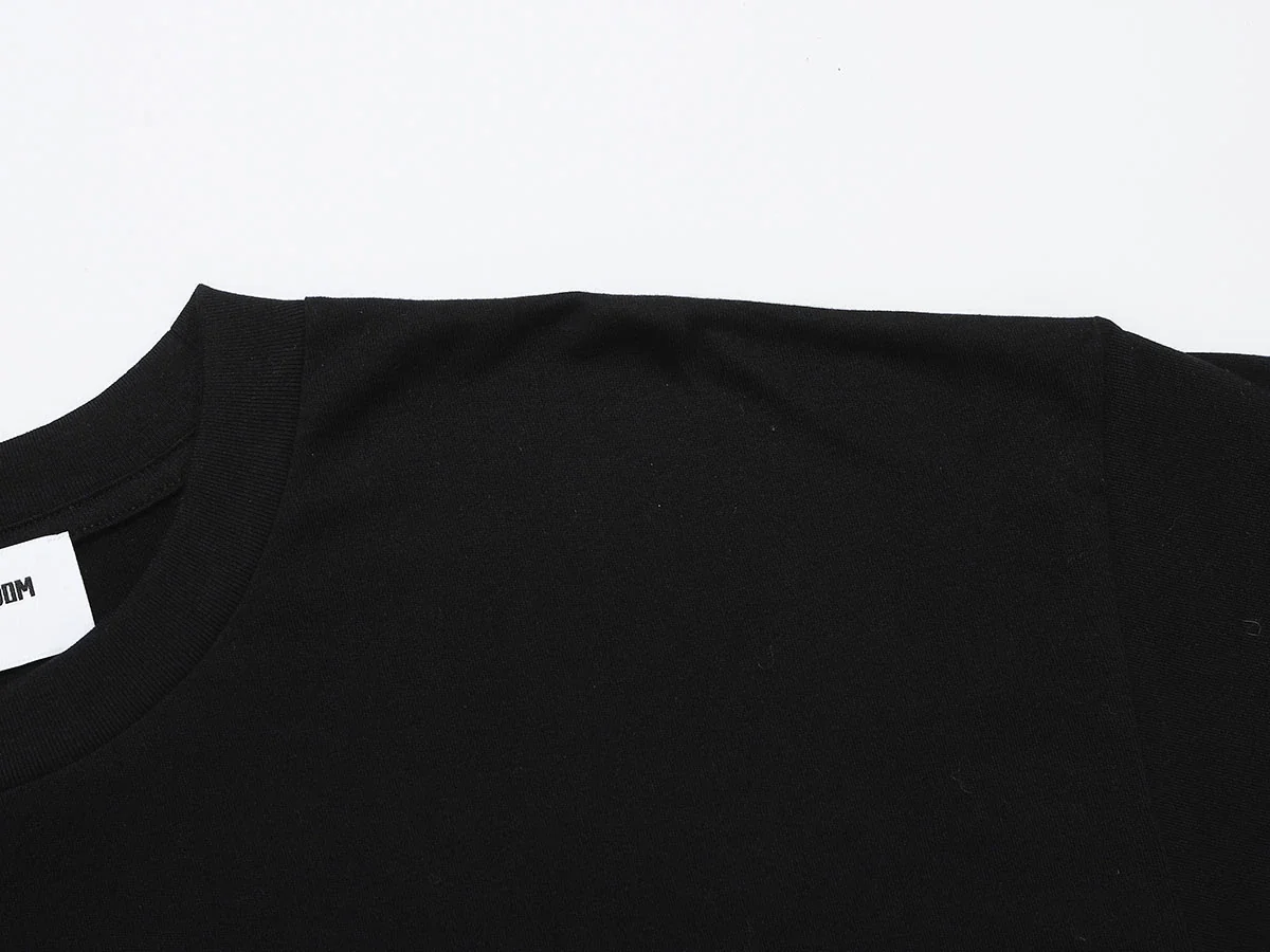 210 GSM ULTRA SOFT 'BLACK' LONG SLEEVE - Image 3