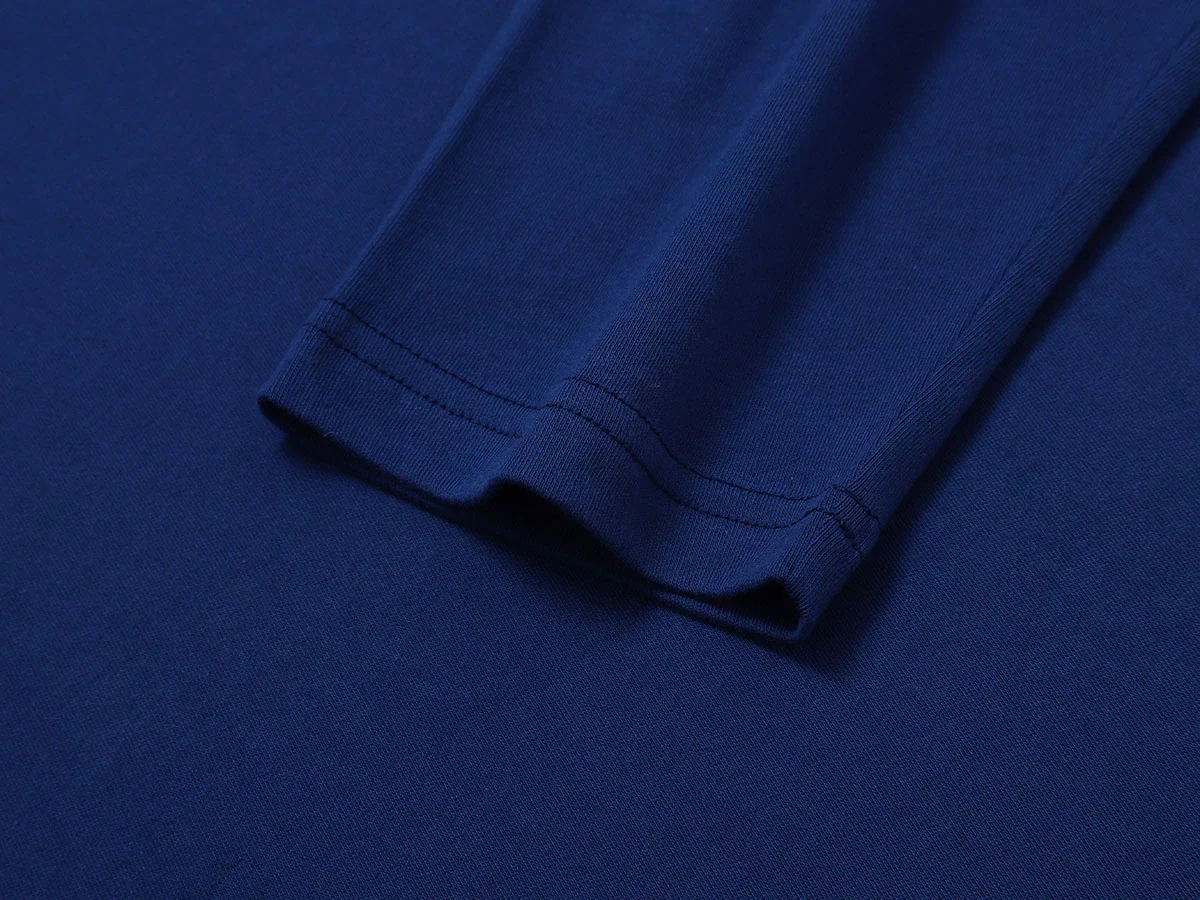 210 GSM ULTRA SOFT 'DEEP BLUE' LONG SLEEVE - Image 5