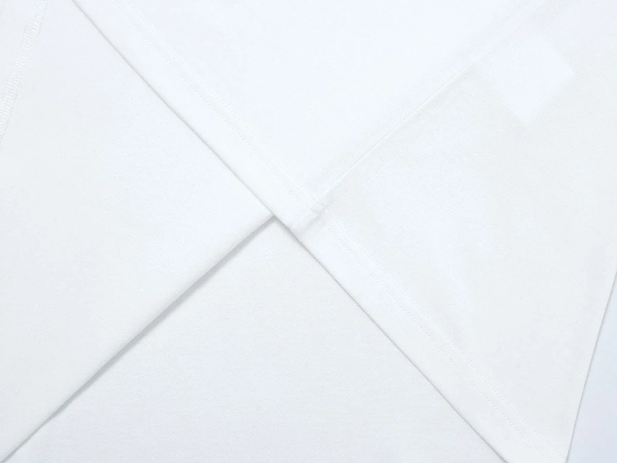 210 GSM ULTRA SOFT 'WHITE' LONG SLEEVE - Image 5