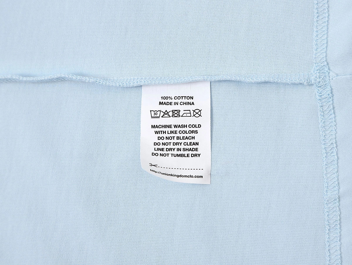 240 GSM BOXY CROPPED FIT 'ICE BLUE' T-SHIRT - Image 8