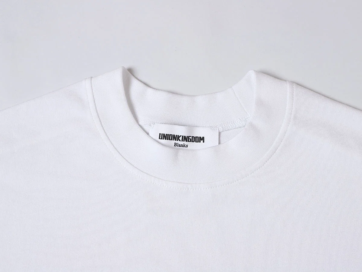 240 GSM BOXY CROPPED FIT 'WHITE' T-SHIRT - Image 3