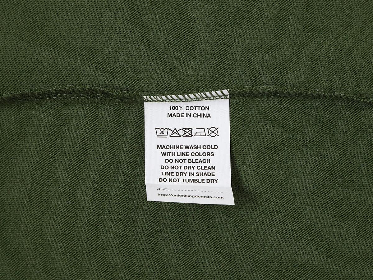 250 GSM LOOSE FIT 'OLIVE' T-SHIRT - Image 7
