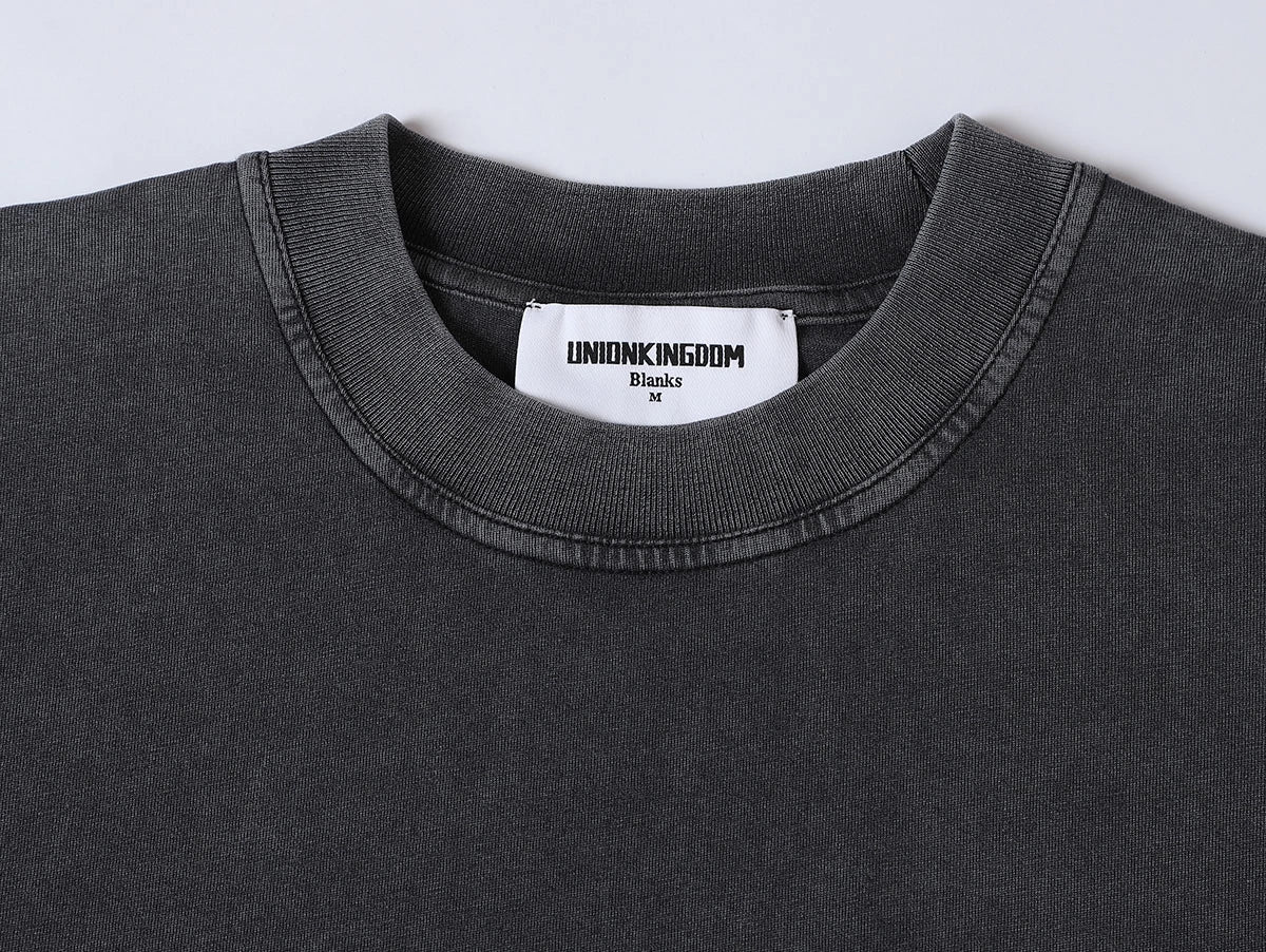 250 GSM LOOSE FIT 'WASH GRAY' T-SHIRT - Image 3