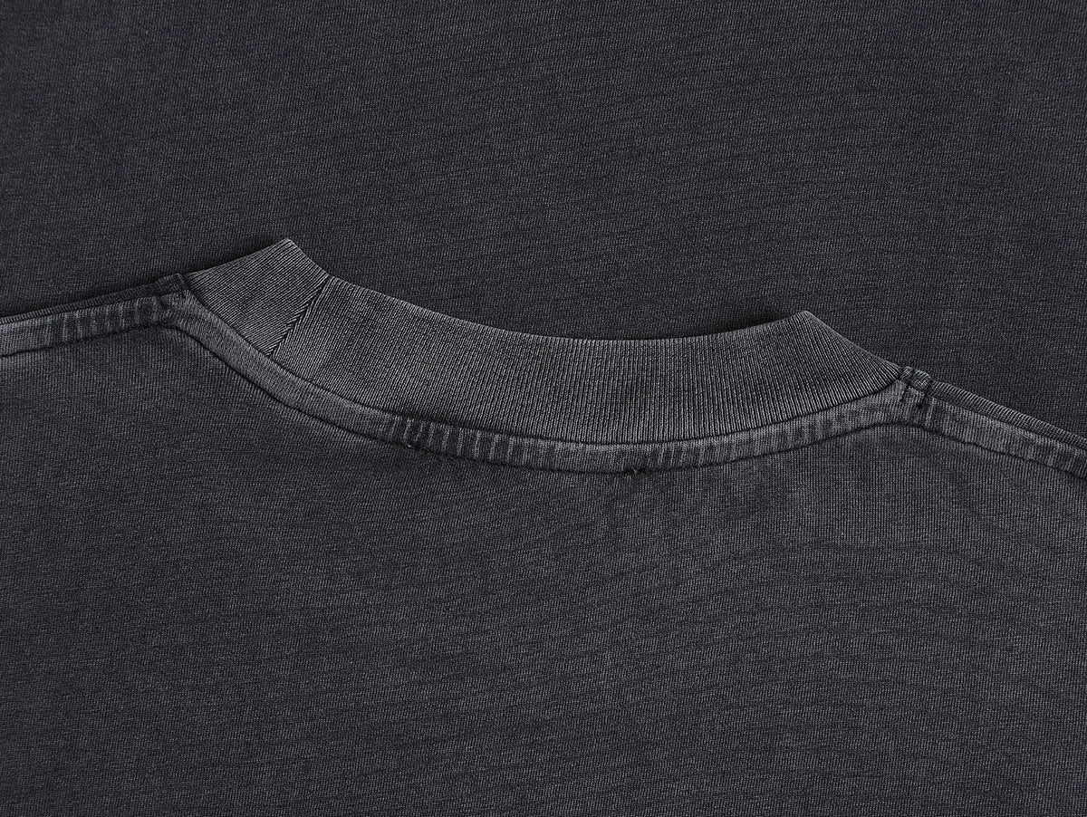 250 GSM LOOSE FIT 'WASH GRAY' T-SHIRT - Image 4