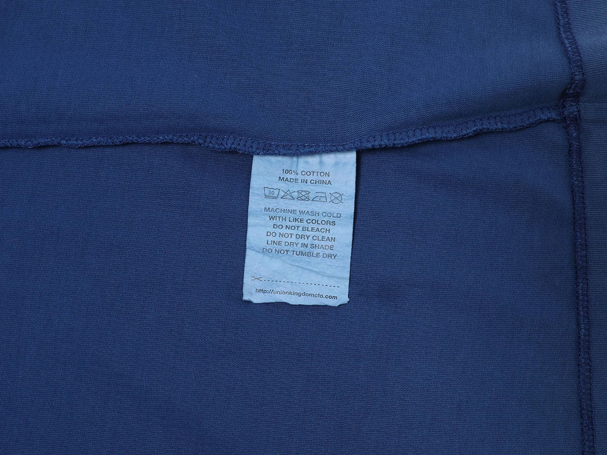 250 GSM LOOSE FIT ' WASHED BLUE' T-SHIRT - Image 7