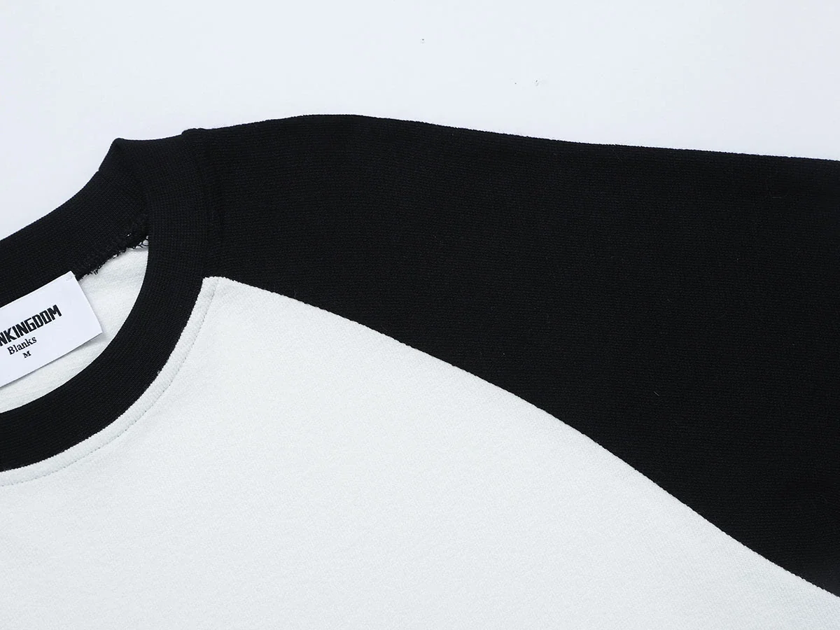 250 GSM TERRY TEXTURE RALAN SOFT 'BLACK' LONG SLEEVE - Image 3