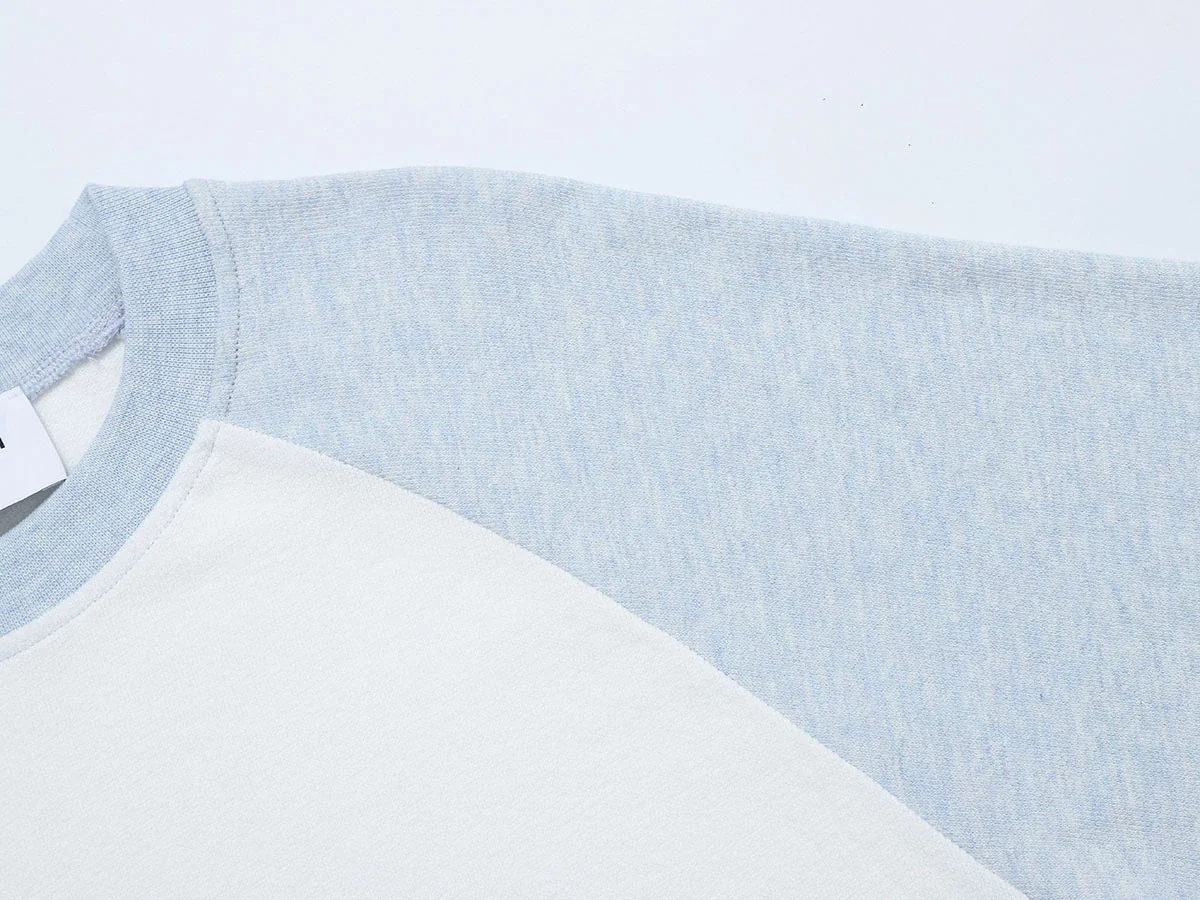250 GSM TERRY TEXTURE RALAN SOFT 'LIGHT BLUE' LONG SLEEVE - Image 3