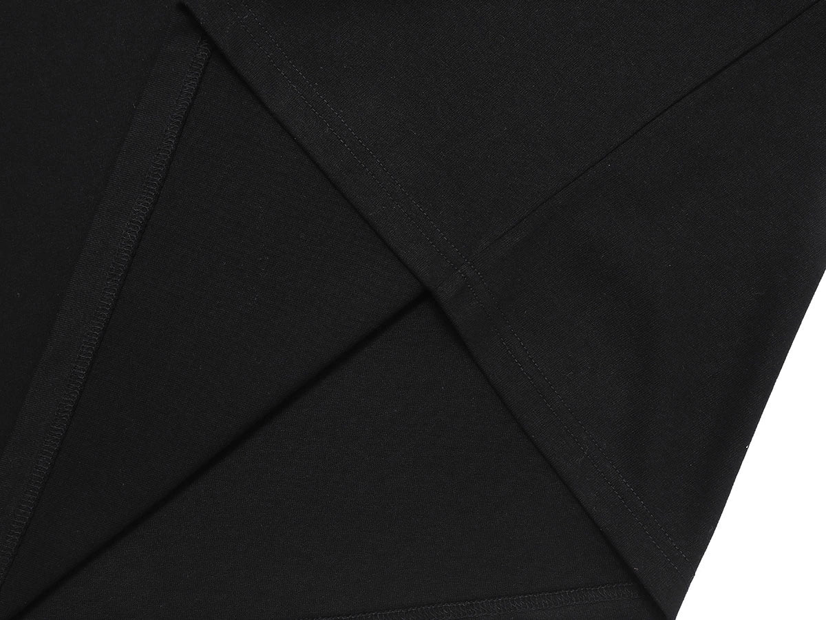 280 GSM RAW COTTON RALAN 'BLACK' LONG SLEEVE - Image 6