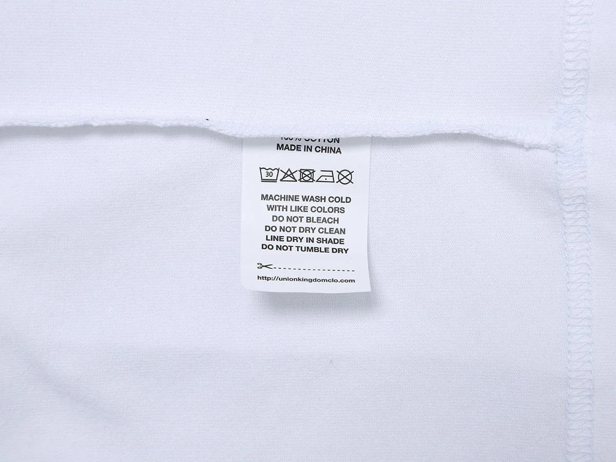 280 GSM RAW COTTON RALAN 'WHITE' LONG SLEEVE - Image 8