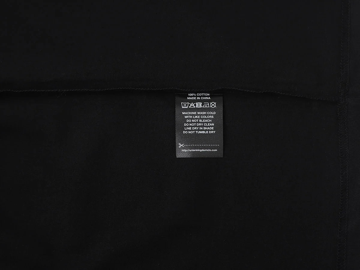 220 GSM LOOSE FIT 'BLACK' T-SHIRT - Image 4