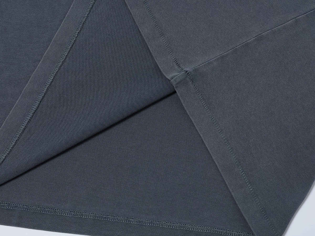 250 GSM LOOSE FIT ' WASHED DARY GRAY' T-SHIRT - Image 6