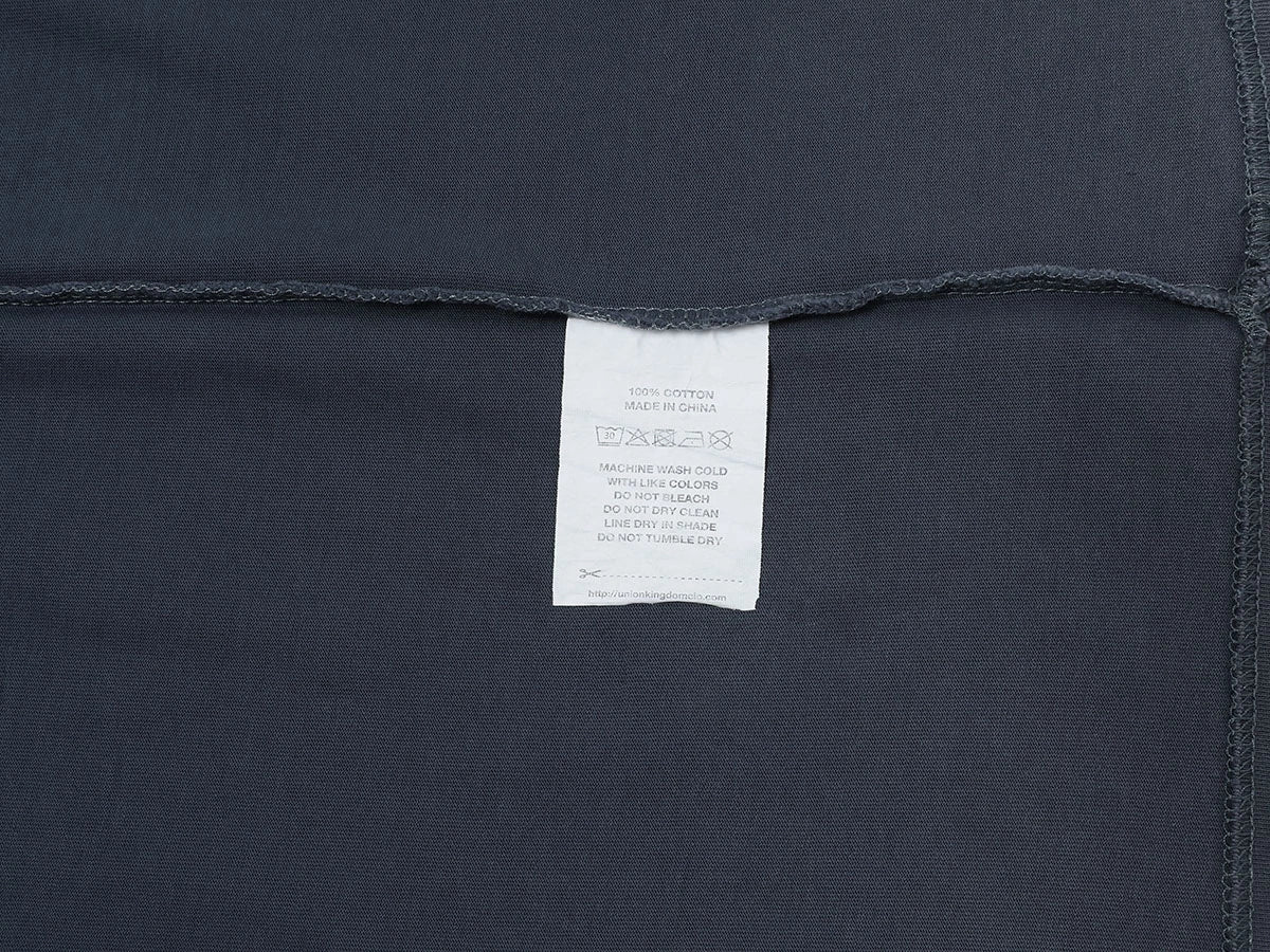 250 GSM LOOSE FIT ' WASHED DARY GRAY' T-SHIRT - Image 7