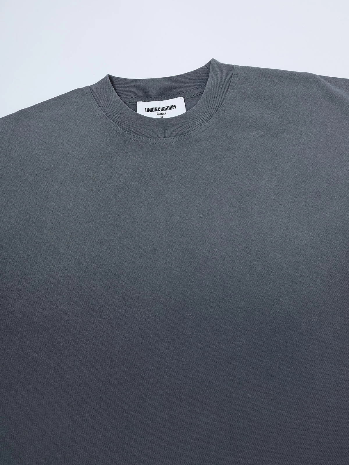 250 GSM LOOSE FIT ' WASHED DARY GRAY' T-SHIRT - Image 8