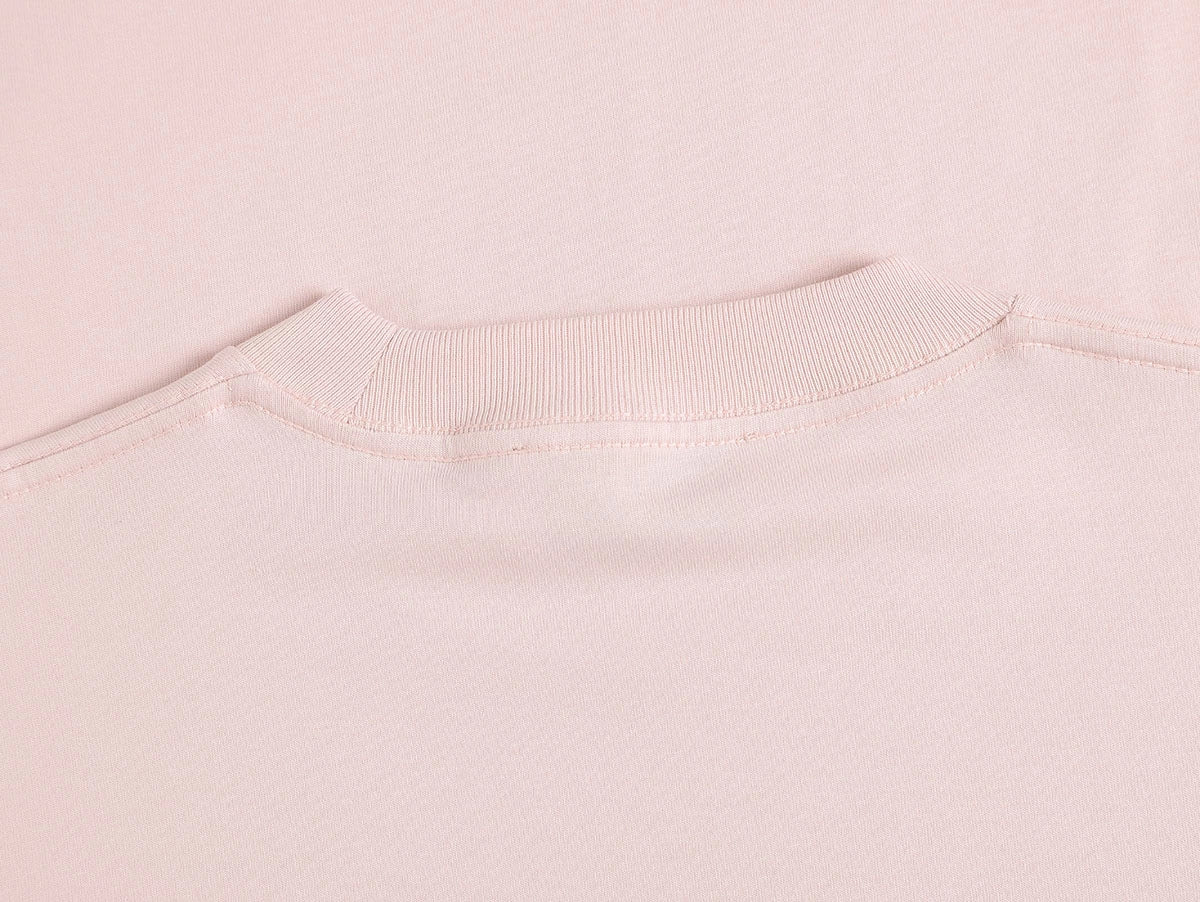 320 GSM LOOSE FIT 'LIGHT PINK' T-SHIRT - Image 4