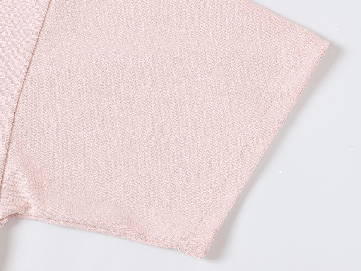 320 GSM LOOSE FIT 'LIGHT PINK' T-SHIRT - Image 6