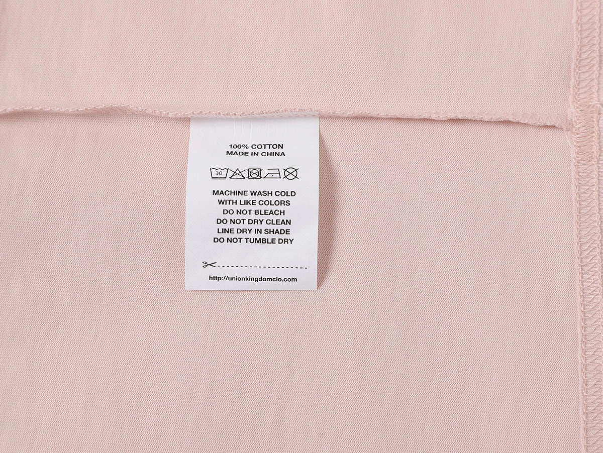 320 GSM LOOSE FIT 'LIGHT PINK' T-SHIRT - Image 8