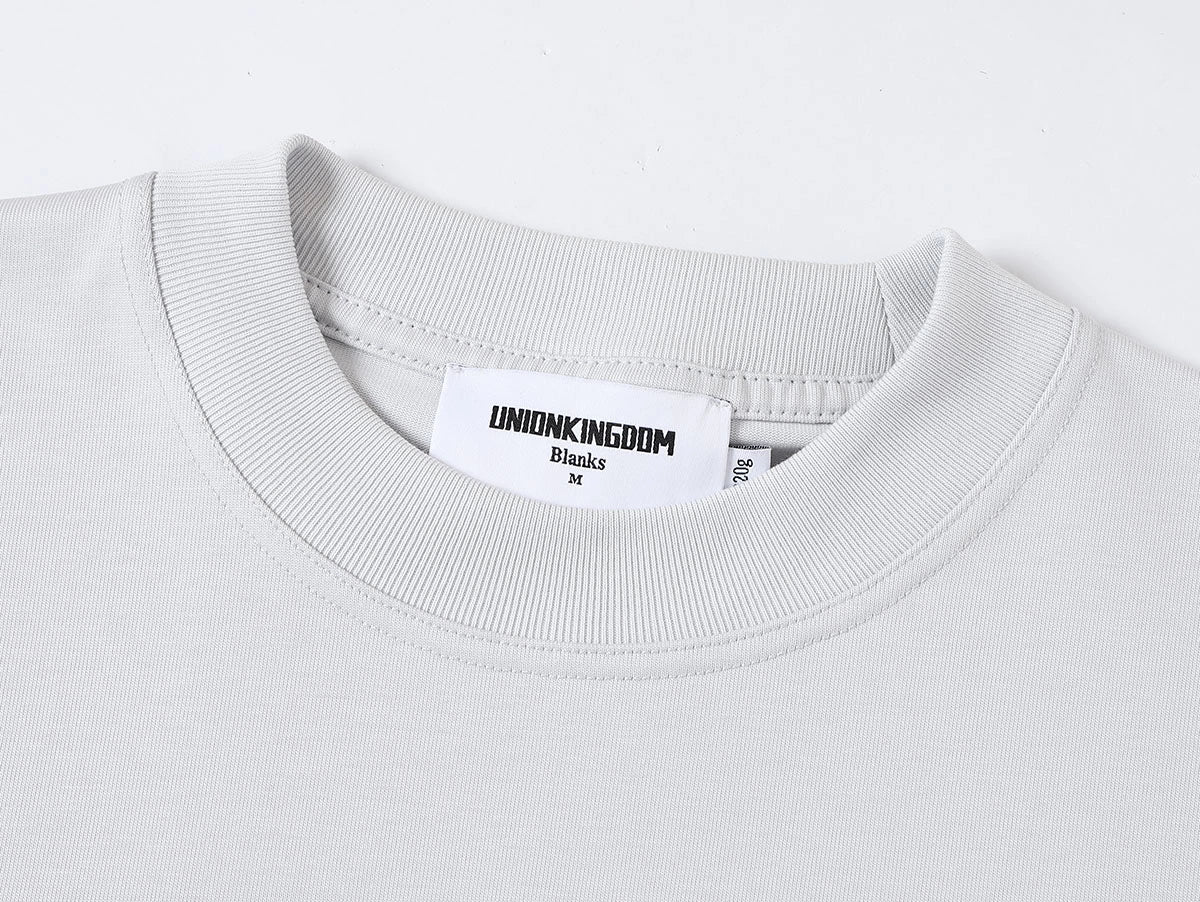 320 GSM LOOSE FIT 'MOON GRAY' T-SHIRT - Image 3
