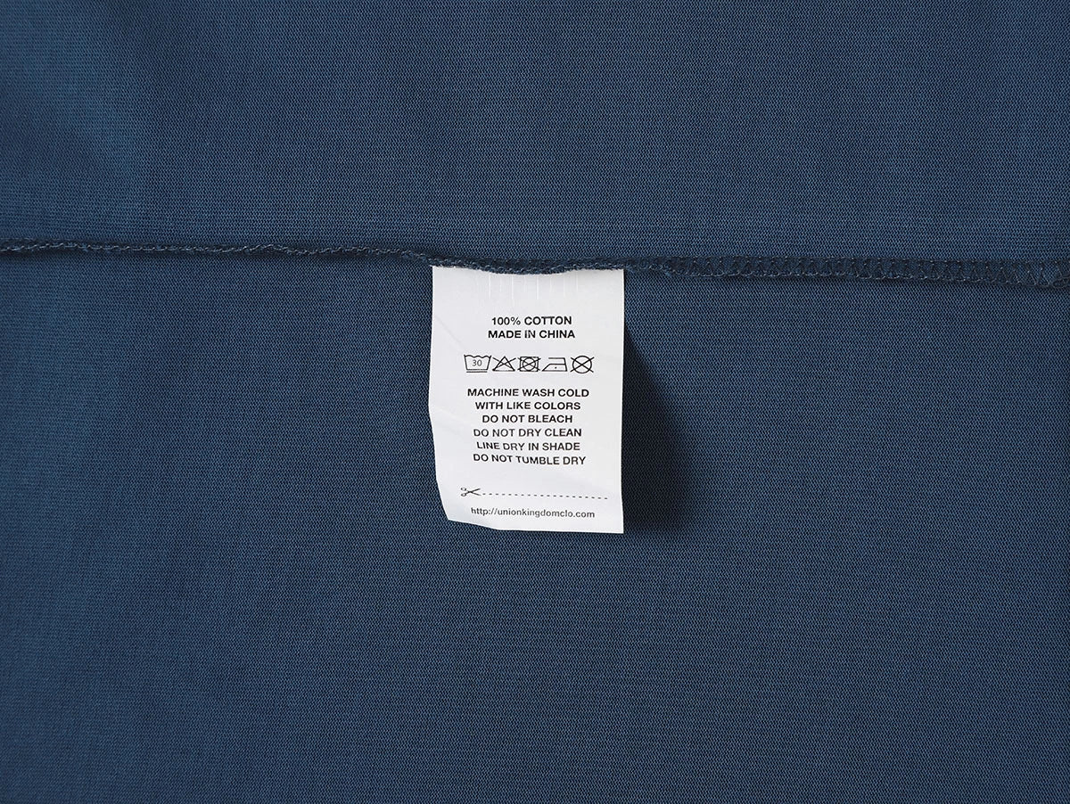 320 GSM LOOSE FIT 'PRUSSIAN BLUE' T-SHIRT - Image 7