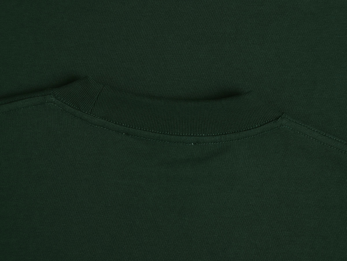 280 GSM LOOSE FIT 'DARK GREEN' T-SHIRT - Image 5
