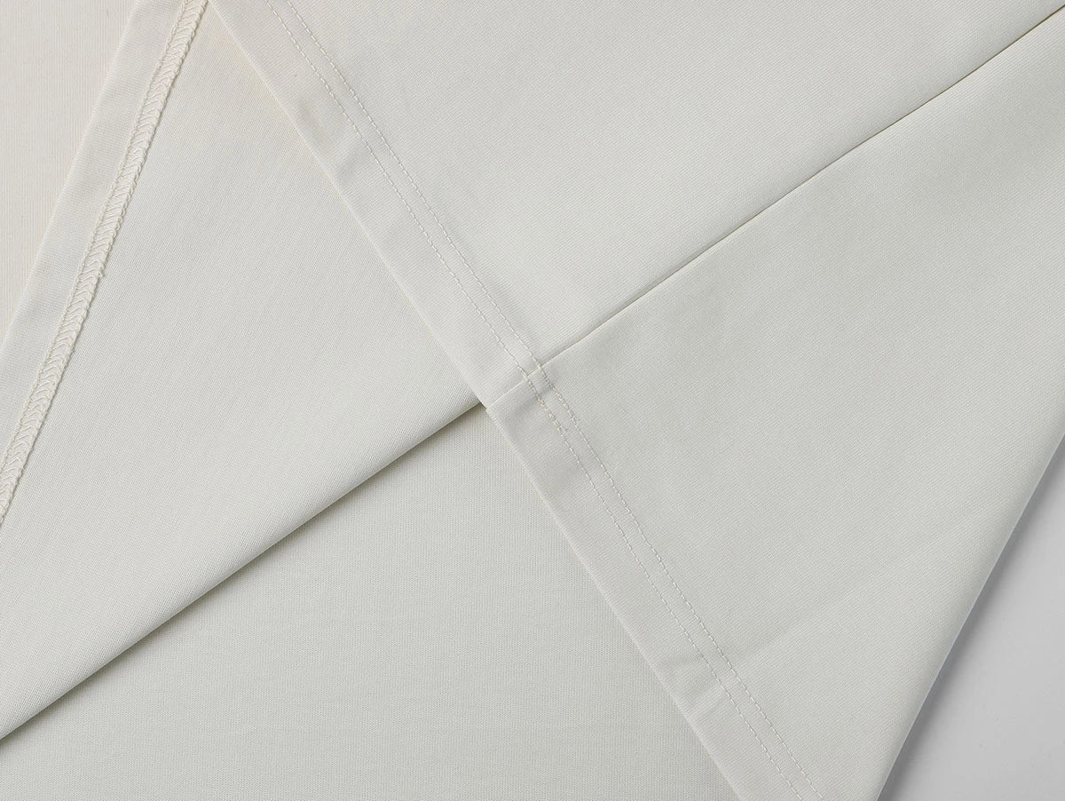 320 GSM LOOSE FIT 'SILVER WHITE' T-SHIRT - Image 4