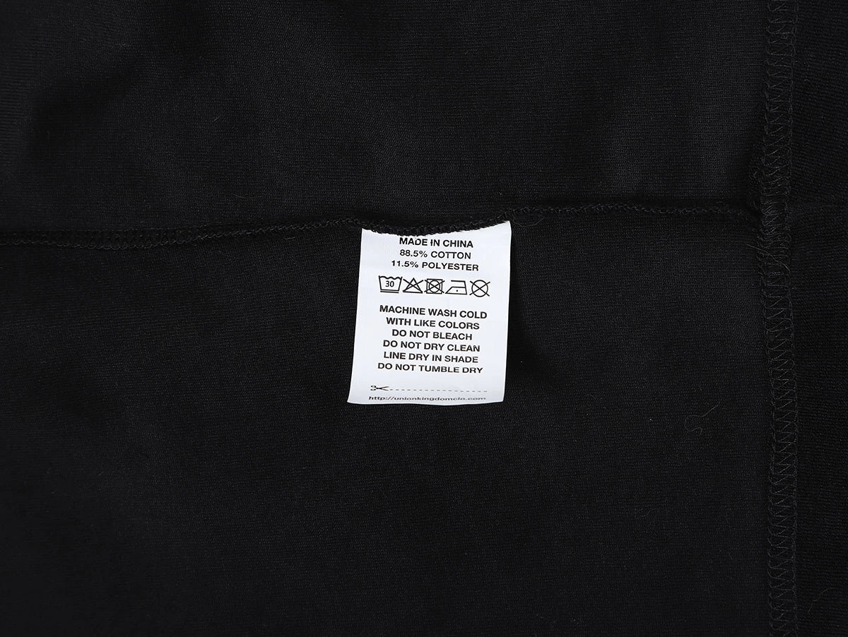 350 GSM NORMAL FIT 'BLACK' T-SHIRT - Image 6