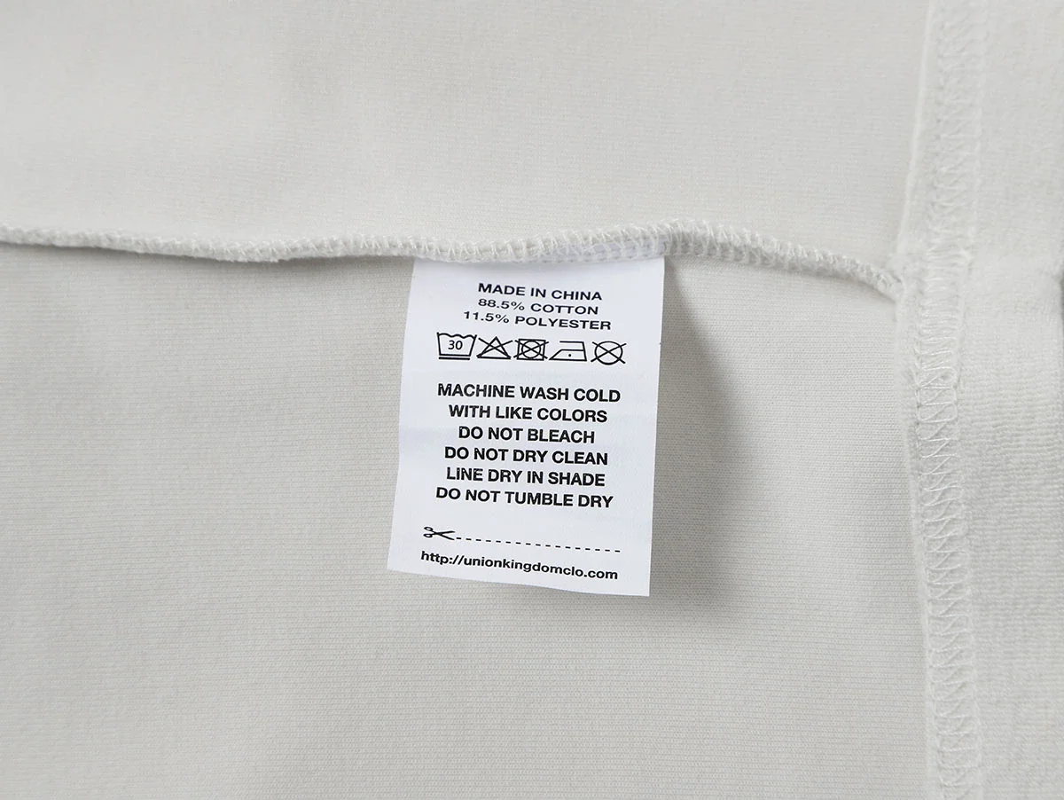 350 GSM NORMAL FIT 'OFF WHITE' T-SHIRT - Image 7