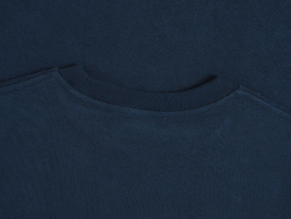 350 GSM NORMAL FIT 'PRUSSIAN BLUE' T-SHIRT - Image 4