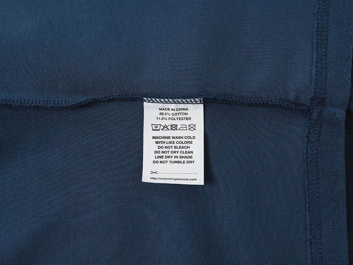 350 GSM NORMAL FIT 'PRUSSIAN BLUE' T-SHIRT - Image 6