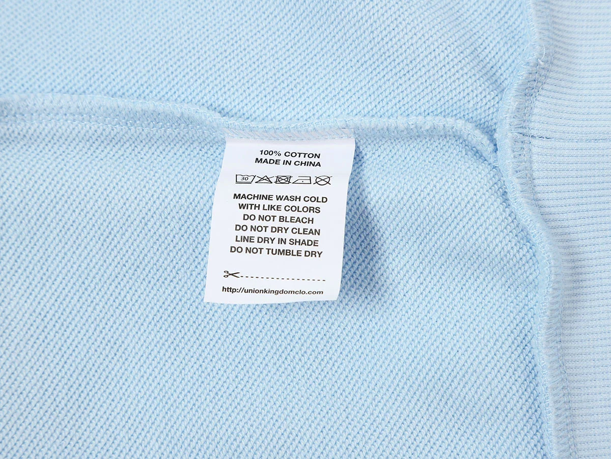 360 GSM 100% COTTON BOXY CROPPED FIT 'PURE BLUE' HOODIE - Image 6