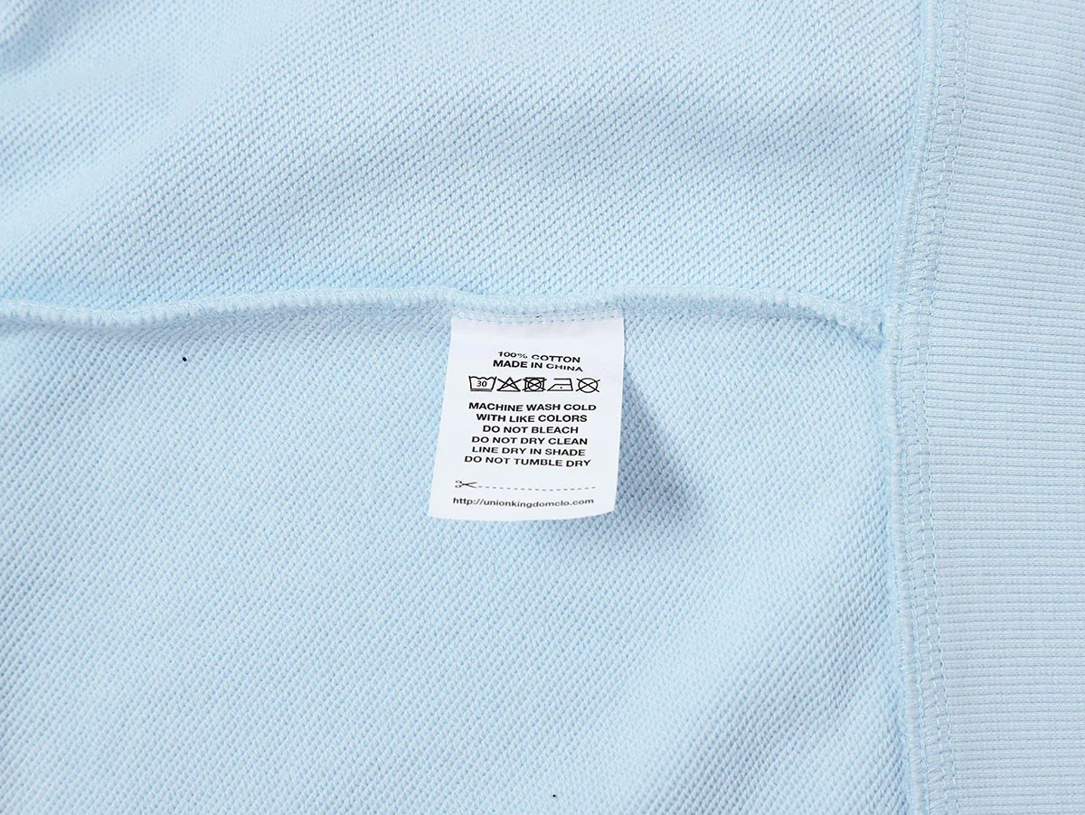 360 GSM 100% COTTON BOXY CROPPED 'PURE BLUE' ZIP-UP HOODIE - Image 7