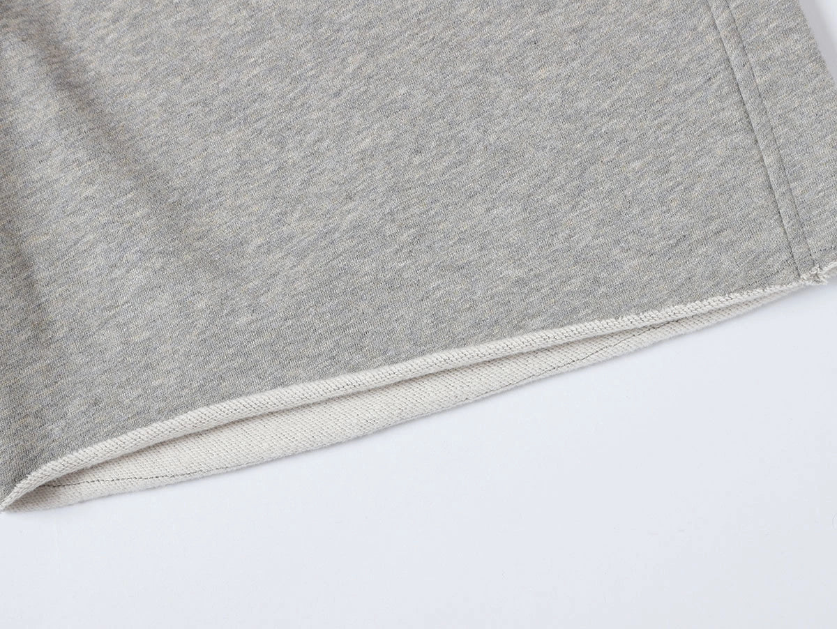 360 GSM CLOUD FEELING ’FLOWER GRAY' SHORTS - Image 6