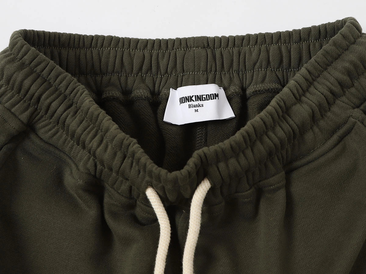 360 GSM CLOUD FEELING 'OLIVE' SHORTS - Image 3
