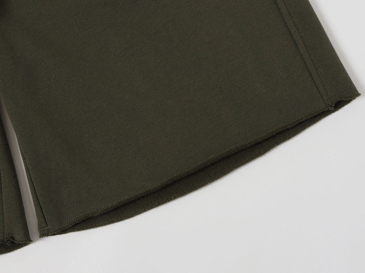 360 GSM CLOUD FEELING 'OLIVE' SHORTS - Image 5