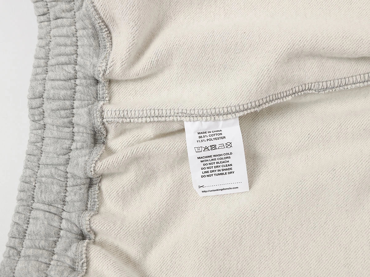 360 GSM CLOUD FEELING 'LIGHT FLOWER GRAY' SHORTS - Image 4