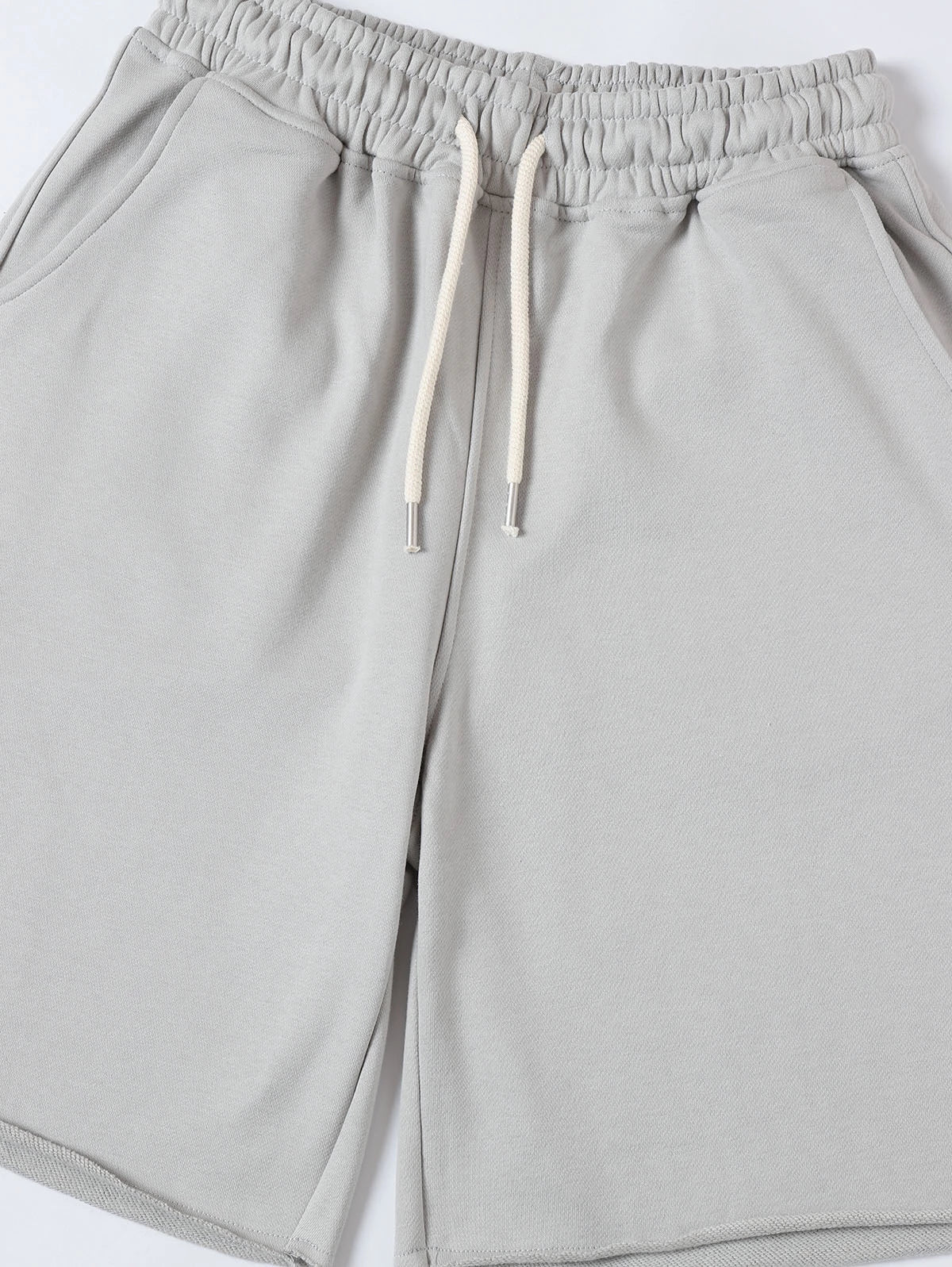 360 GSM CLOUD FEELING ’SILVER GRAY' SHORTS - Image 3