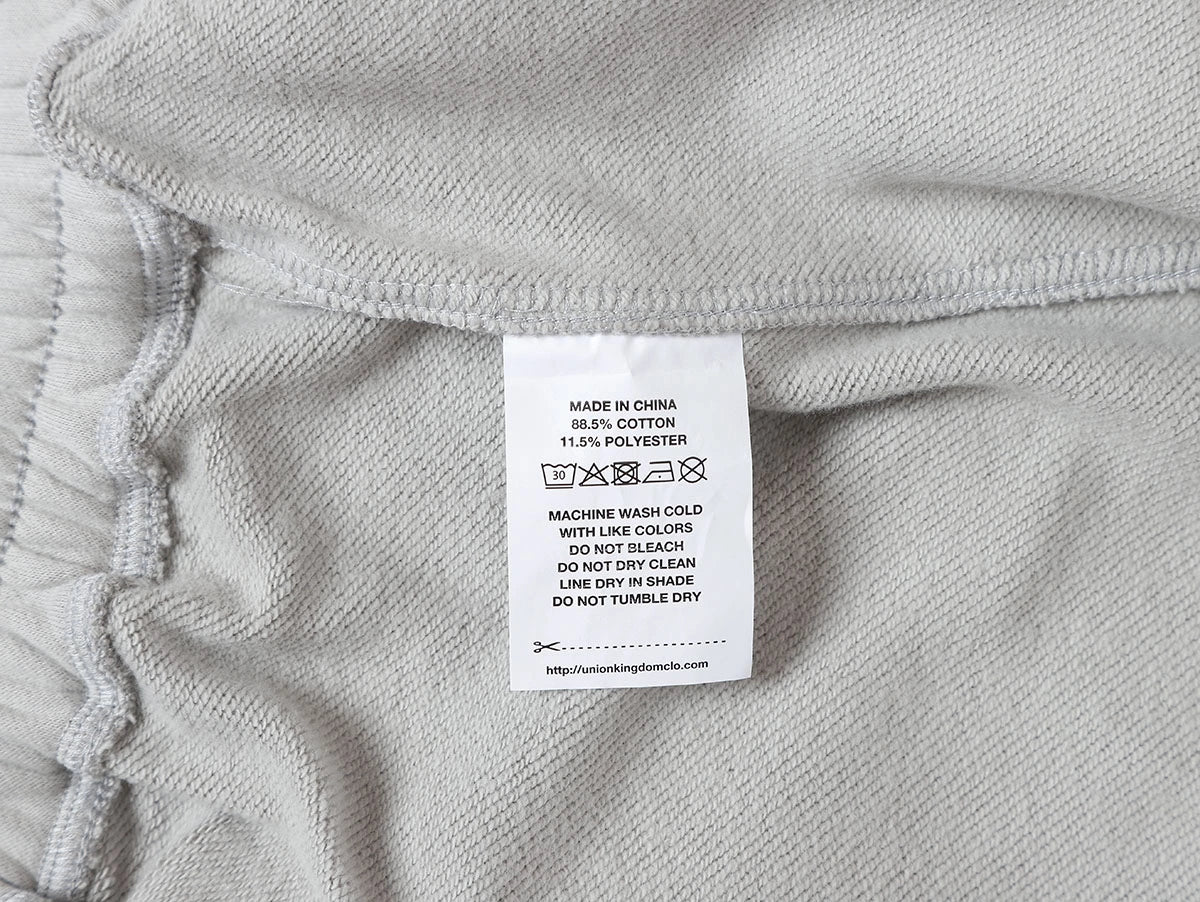 360 GSM CLOUD FEELING ’SILVER GRAY' SHORTS - Image 8