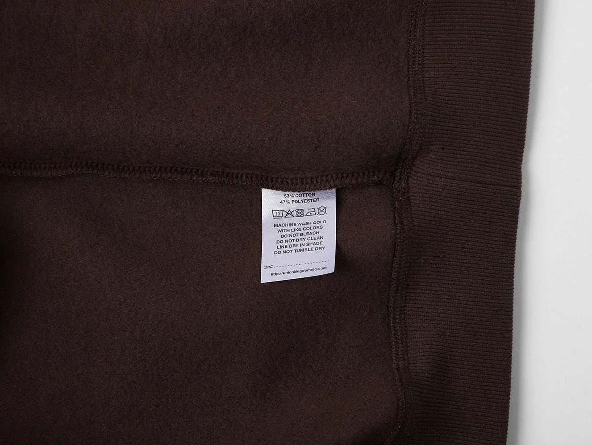 360 GSM CROPPED FIT 'BROWN' HOODIE - Image 5